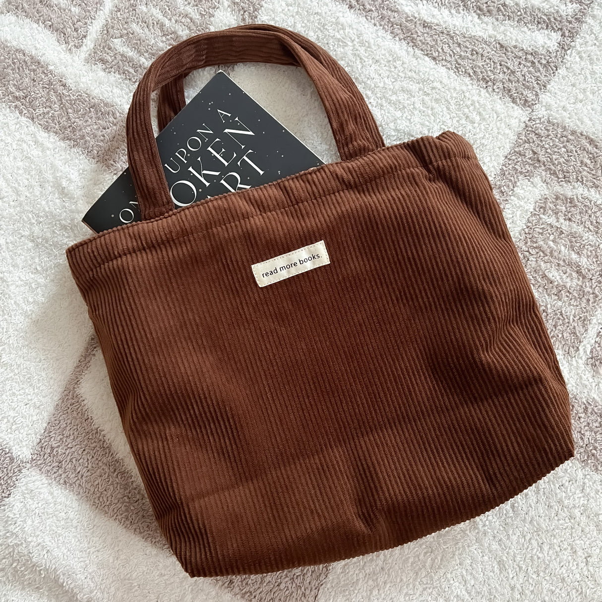 Read More Books Corduroy Tote